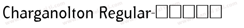 Charganolton Regular字体转换